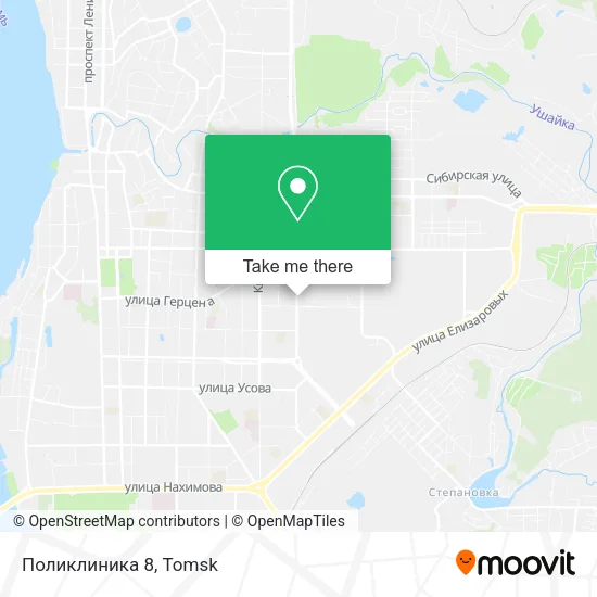 Поликлиника 8 map