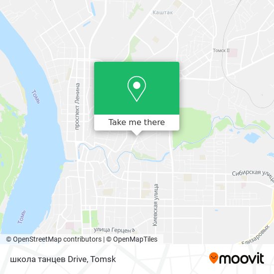 школа танцев  Drive map