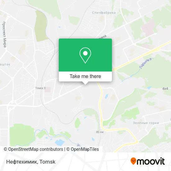 Нефтехимик map