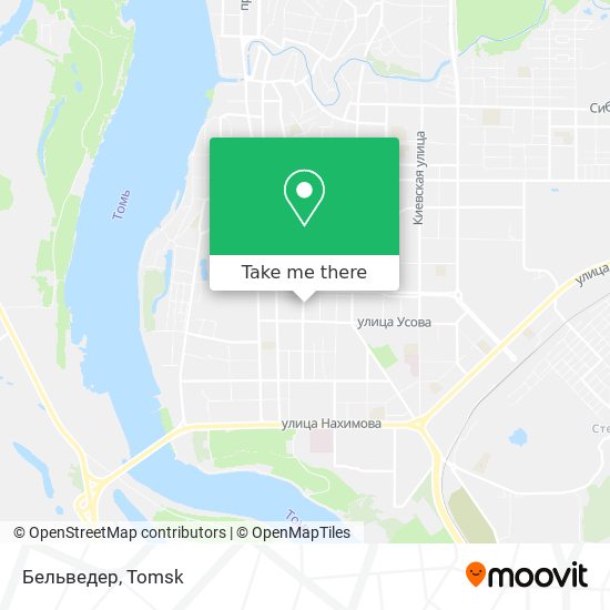 Бельведер map