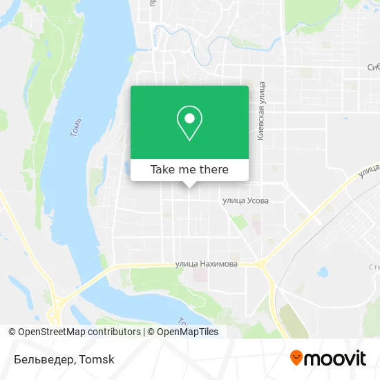 Бельведер map