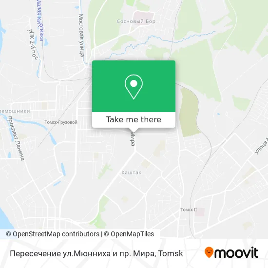 Пересечение ул.Мюнниха и пр. Мира map