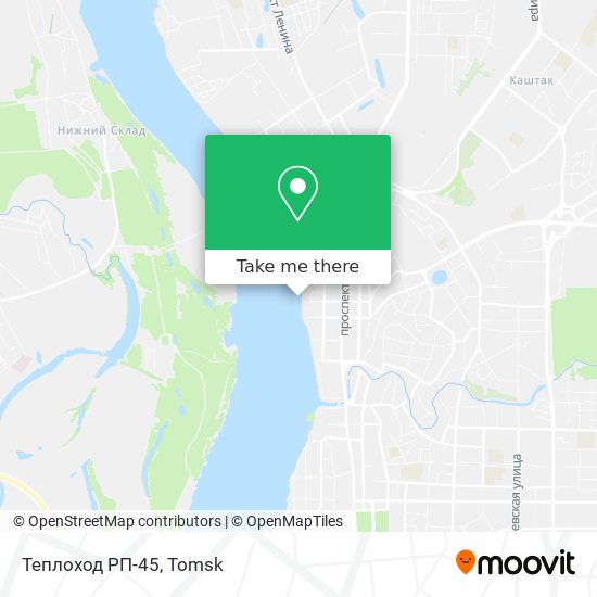 Теплоход РП-45 map