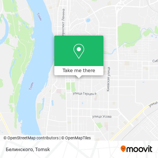 Белинского map