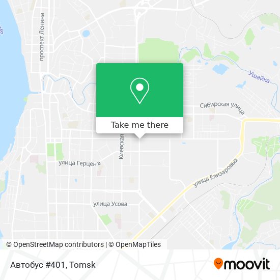 Автобус #401 map
