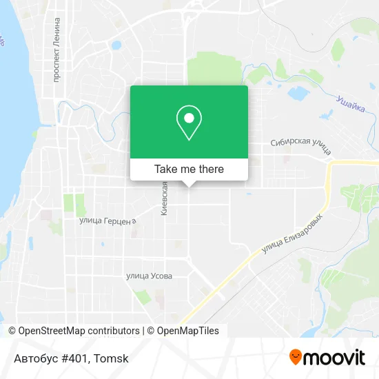 Автобус #401 map