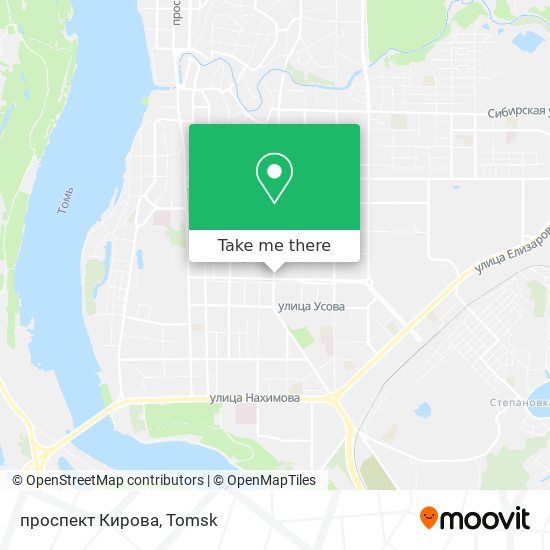 проспект Кирова map