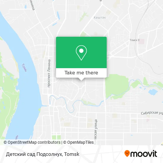 Детский сад  Подсолнух map
