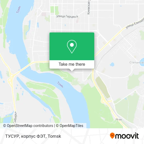 ТУСУР, корпус ФЭТ map