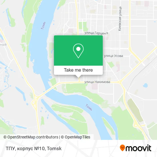 ТПУ, корпус №10 map