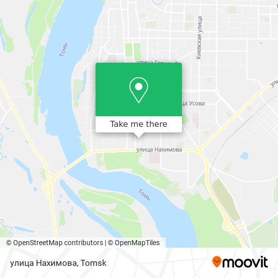 улица Нахимова map