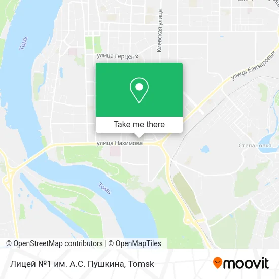Лицей №1 им. А.С. Пушкина map