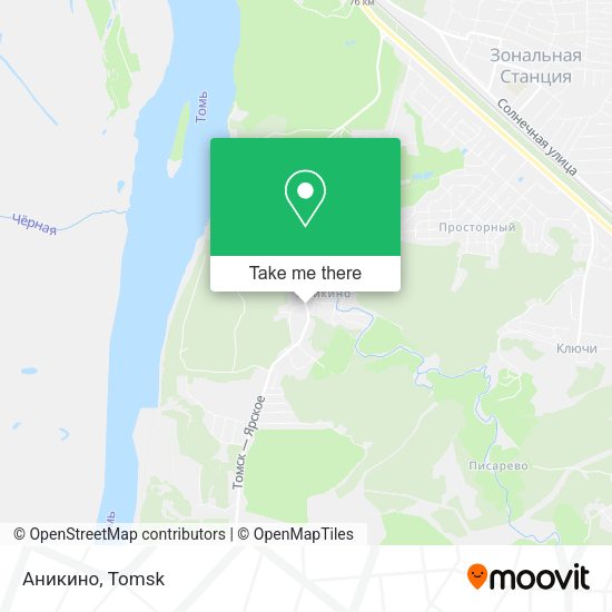 Аникино map