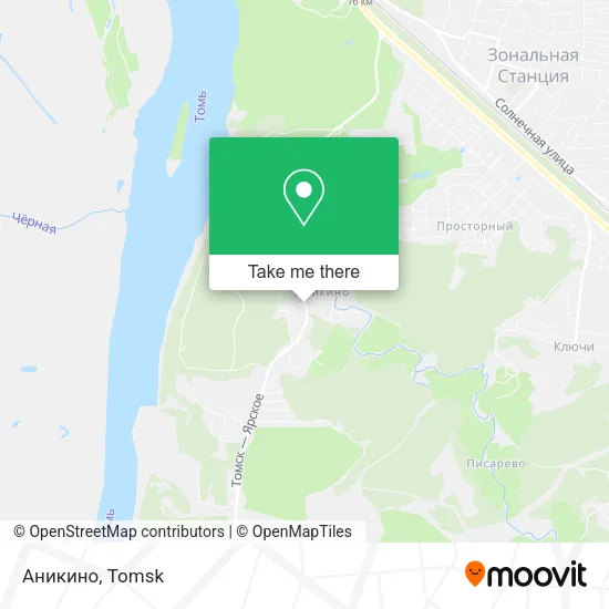 Аникино map
