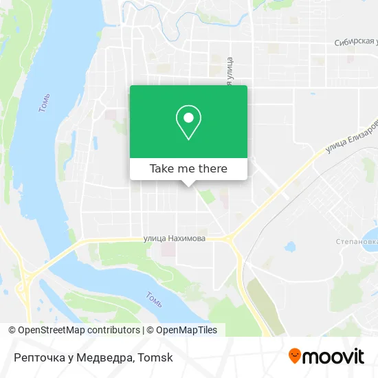 Репточка у Медведра map