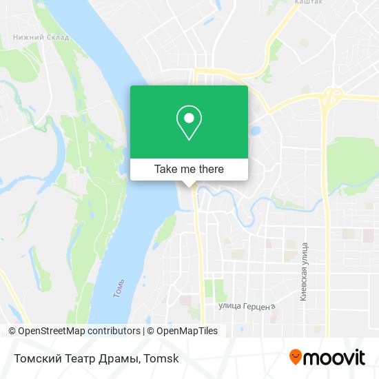 Томский Театр Драмы map