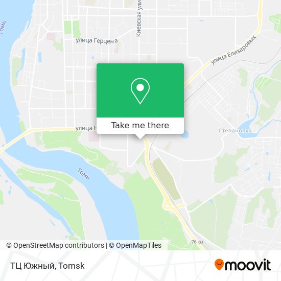 ТЦ Южный map