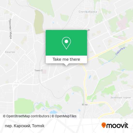 пер. Карский map