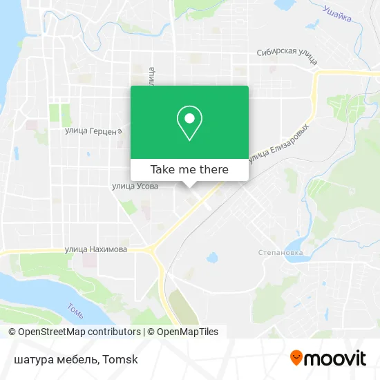 шатура мебель map