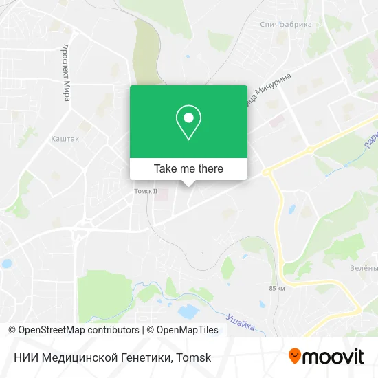 НИИ Медицинской Генетики map