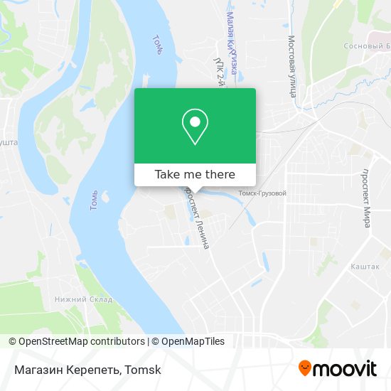Магазин Керепеть map