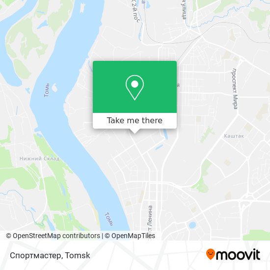 Спортмастер map