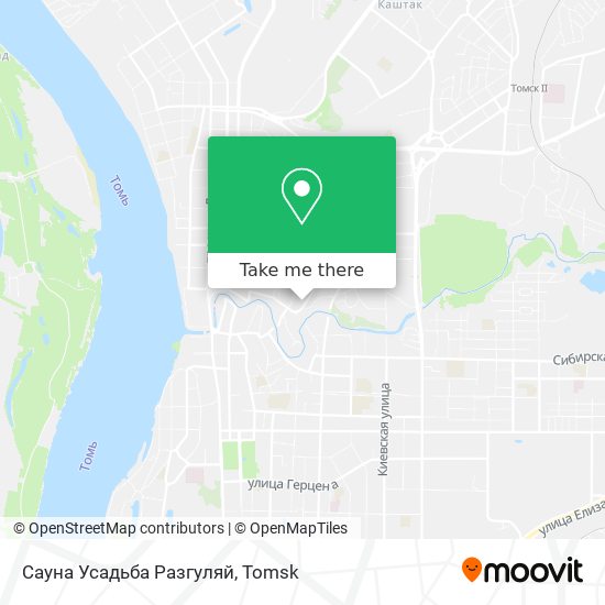 Сауна  Усадьба Разгуляй map