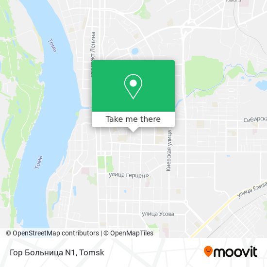 Гор Больница N1 map