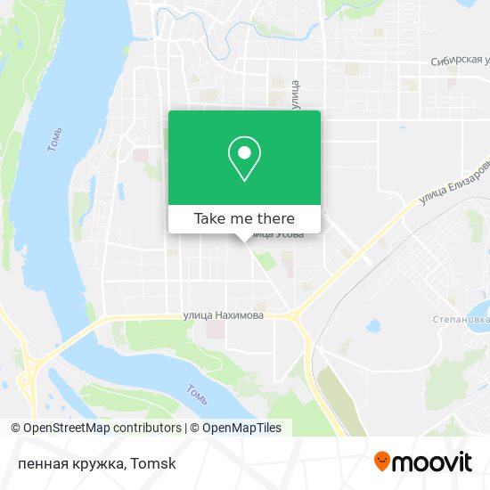 пенная кружка map