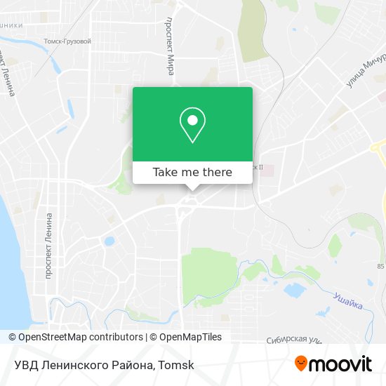 УВД Ленинского Района map