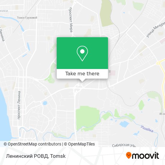 Ленинский РОВД map