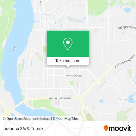 кирова 36/3 map