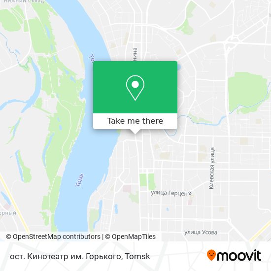 ост. Кинотеатр им. Горького map