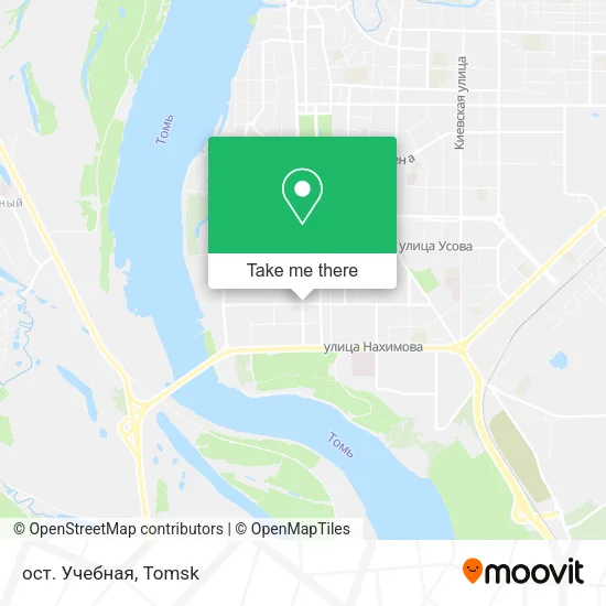 ост. Учебная map