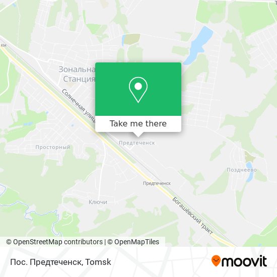 Пос. Предтеченск map