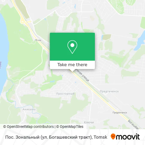 Пос. Зональный (ул. Богашевский тракт) map