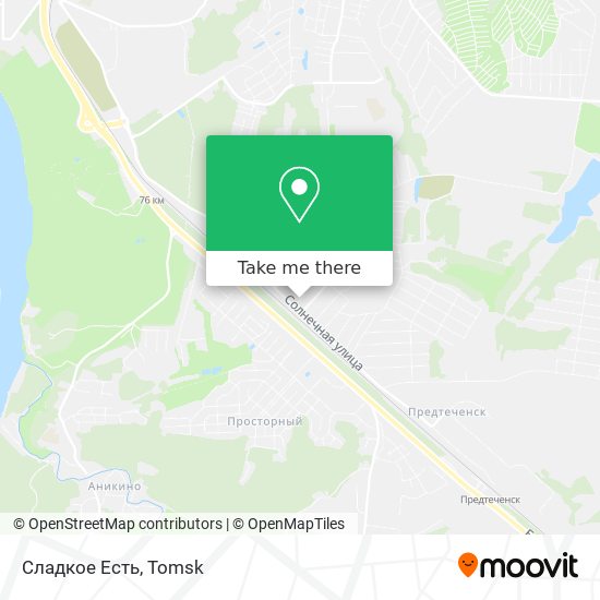 Сладкое Есть map