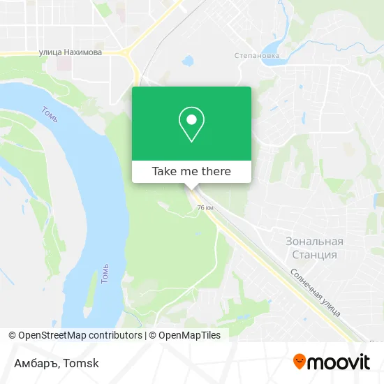 Амбаръ map