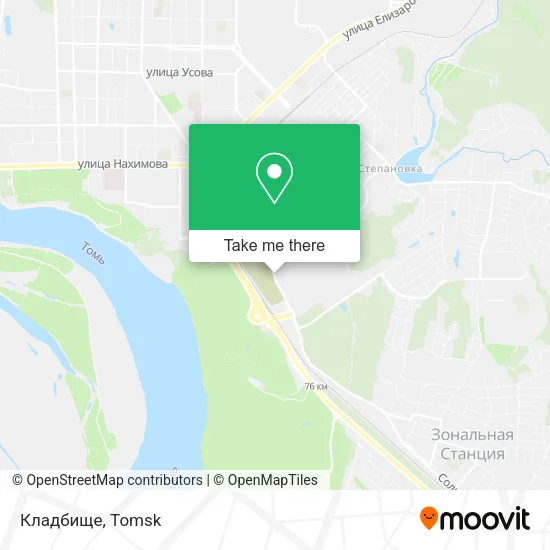 Кладбище map