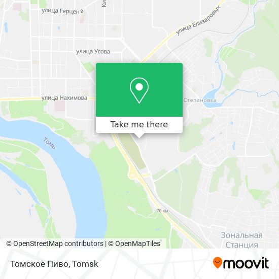 Томское Пиво map
