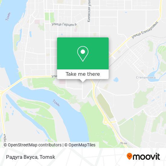 Радуга Вкуса map