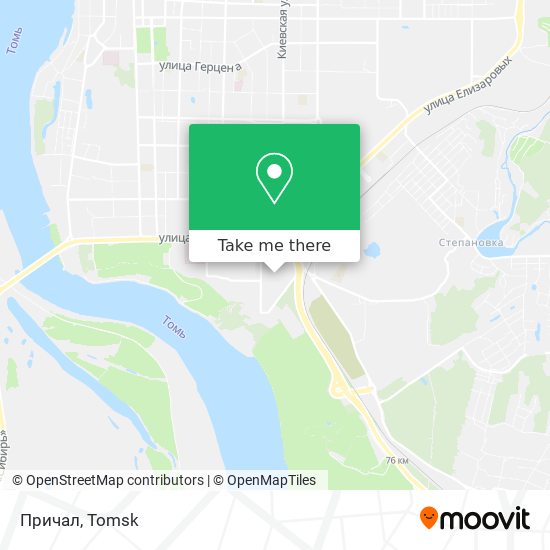 Причал map