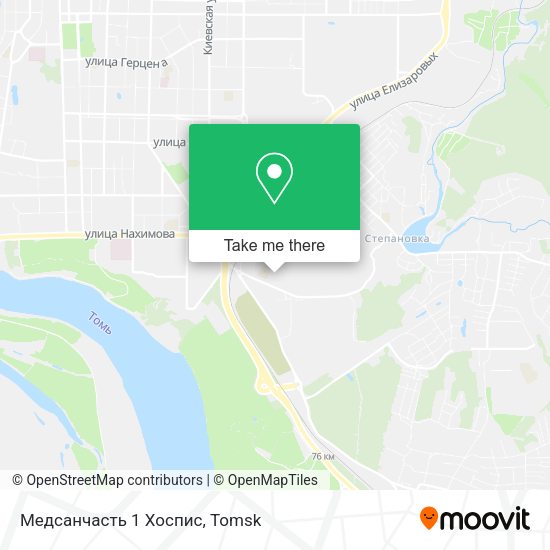 Медсанчасть 1 Хоспис map