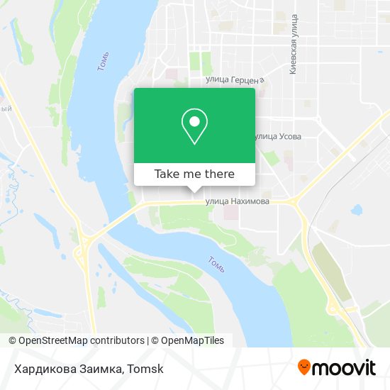 Хардикова Заимка map