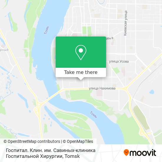 Госпитал. Клин. им. Савиных-клиника Госпитальной Хирургии map