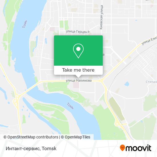 Интант-сервис map