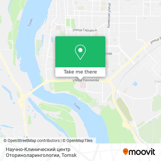 Научно-Клинический центр Оториноларингологии map