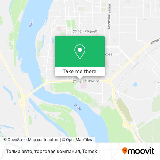 Тояма авто, торговая компания map