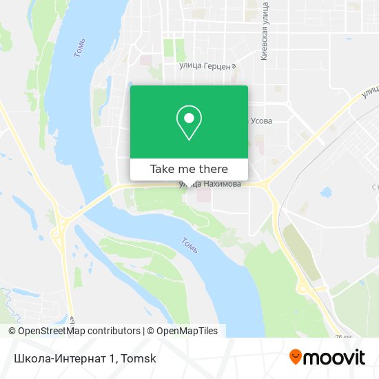 Школа-Интернат 1 map