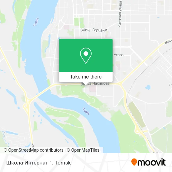 Школа-Интернат 1 map